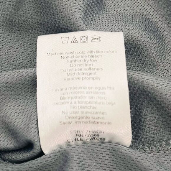 Skechers SPORT Gray Striped Tank Top   Sz M - Picture 5 of 5